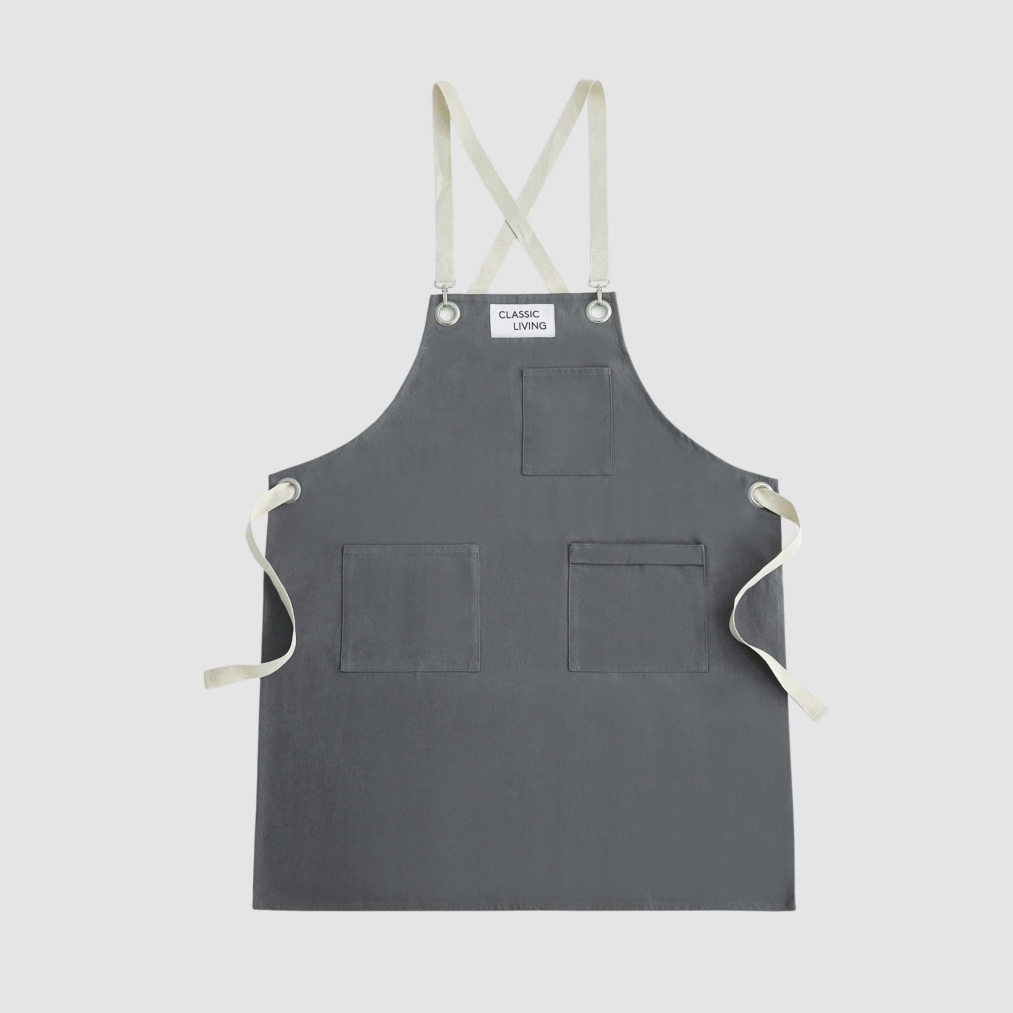 Classic Living Apron Pewter