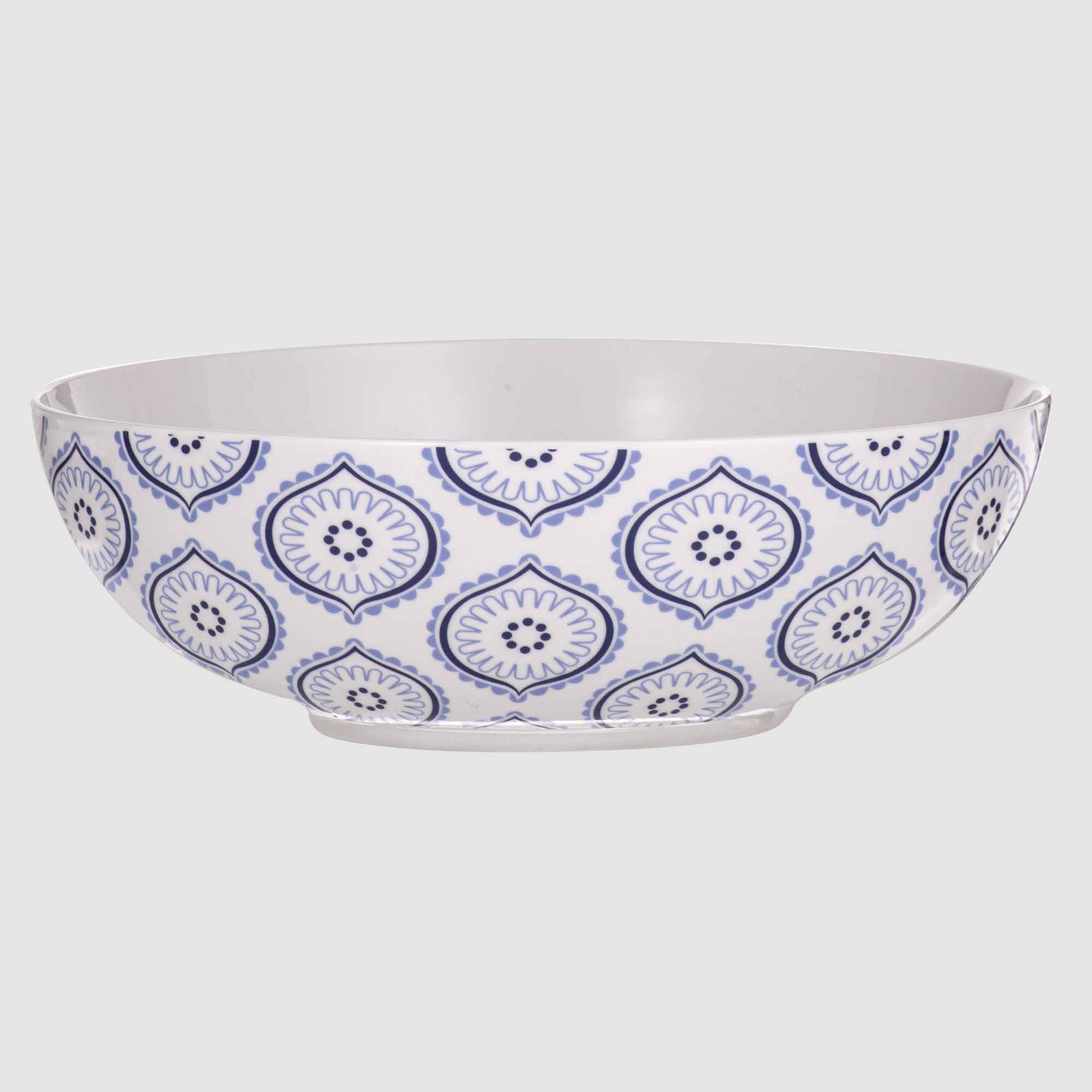 Just Home Moroccan Tile Bowl 18cm