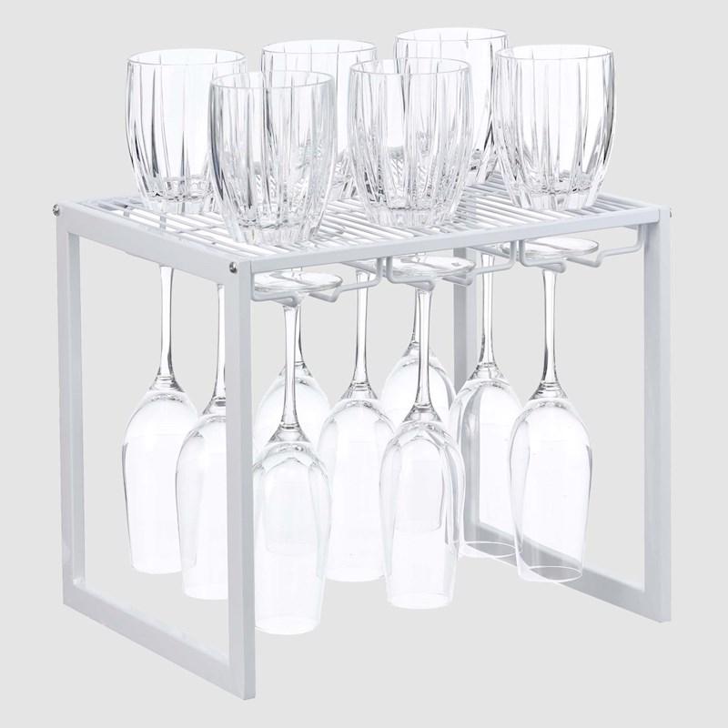 LTW Freestanding Stemware Holder White Briscoes NZ