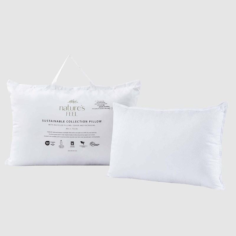 Nature s Feel Sustainable Pillow Briscoes NZ