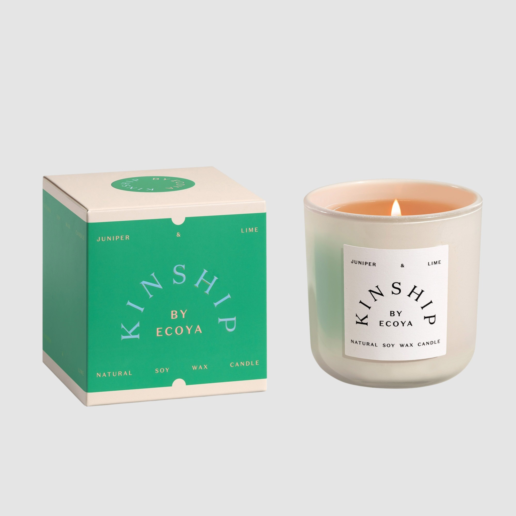 Kinship by Ecoya Juniper & Lime Candle 375g