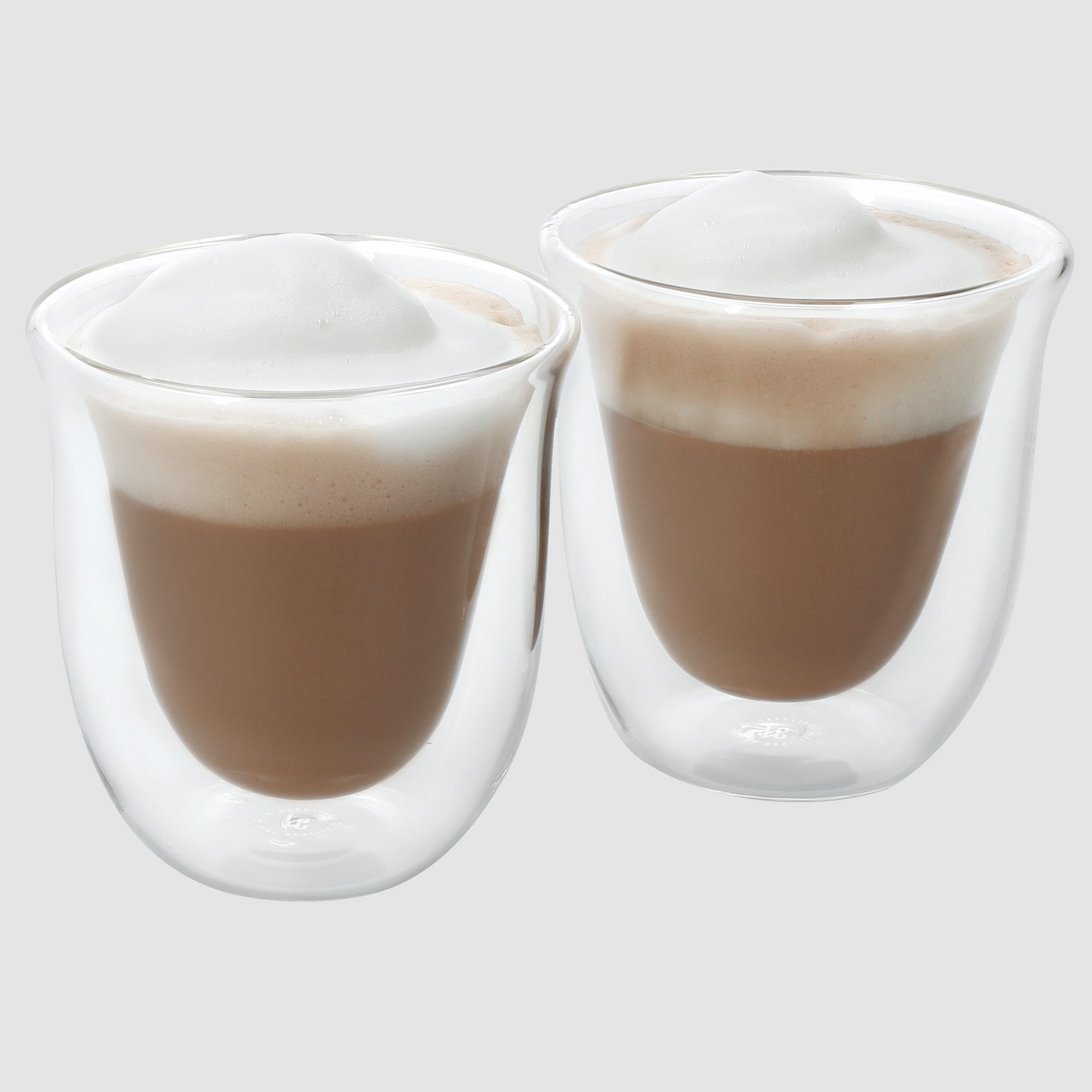 La Cafetiere Double Walled Cappuccino Glasses 200ml Set 2