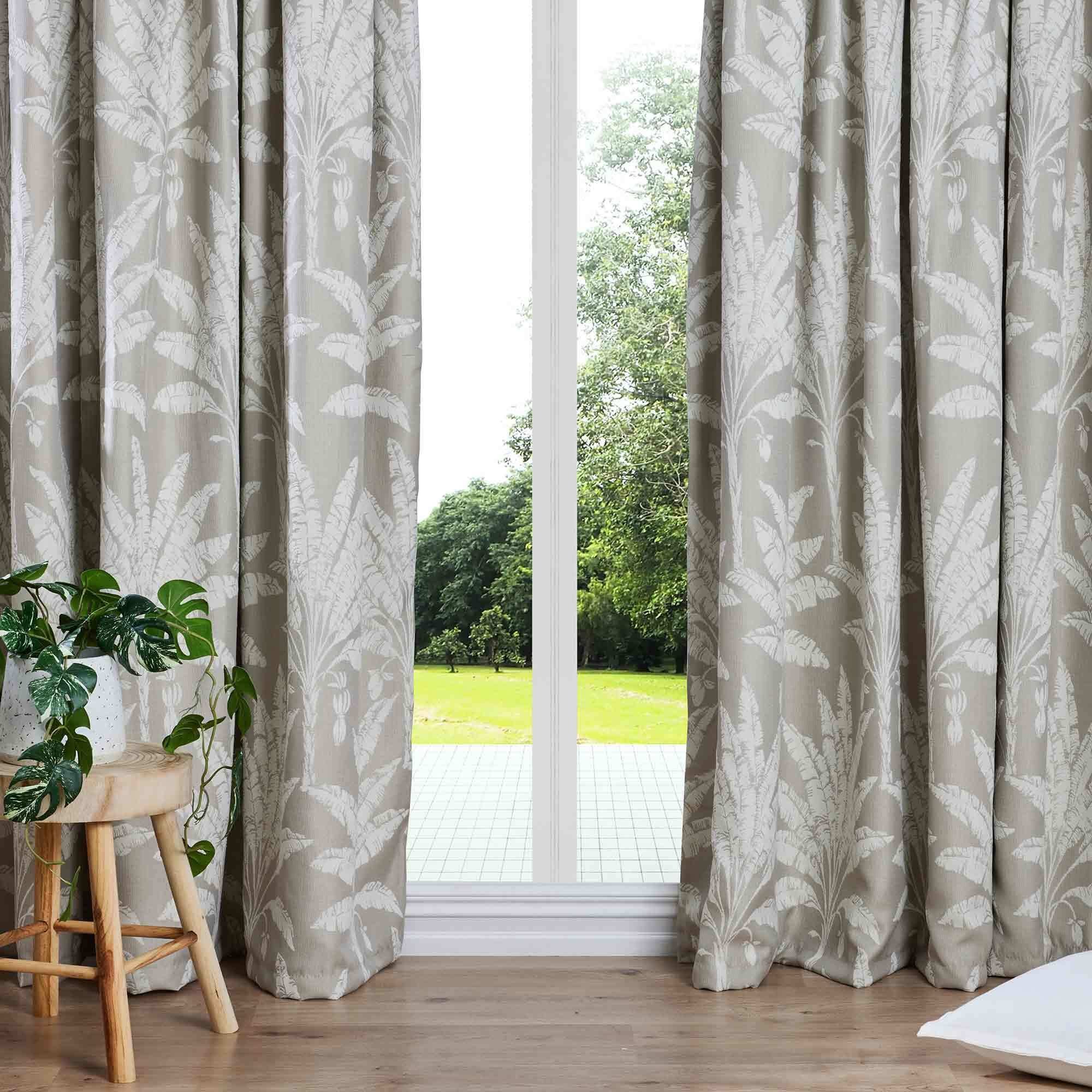 Studio One Luna Pencil Pleat Curtains Pair