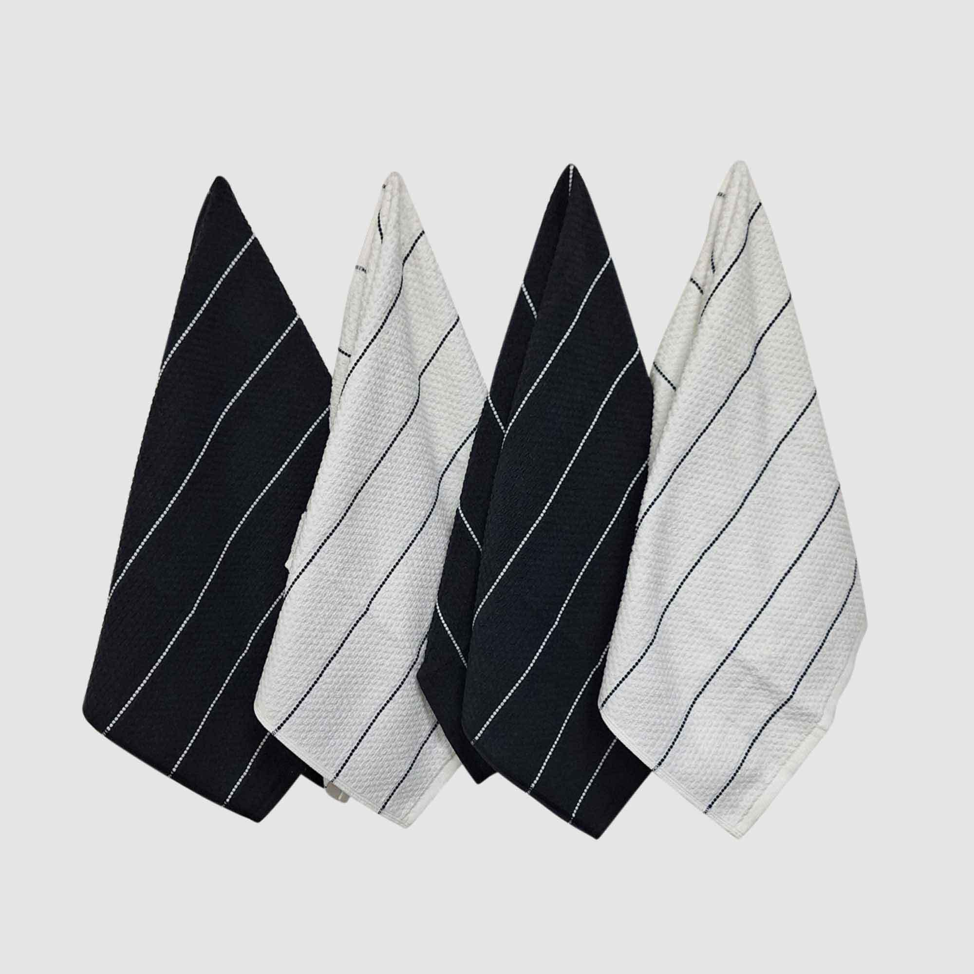Galaxy Kitchen Towel PK4 Rich Black