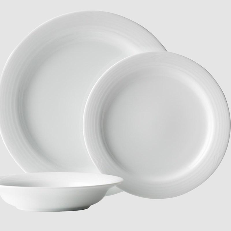 Noritake Arctic White Fine Porcelain Dinner Set 12 Piece Briscoes NZ
