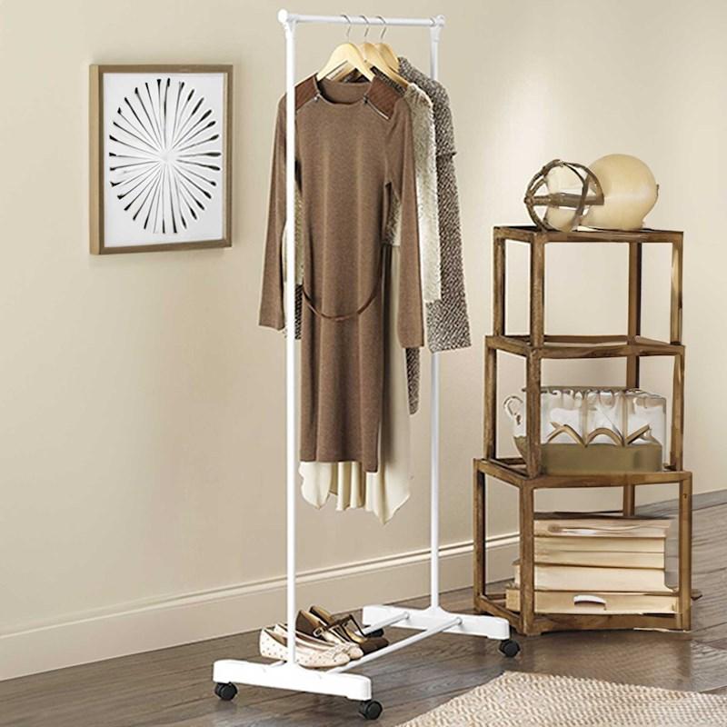 Whitmor Rolling Garment Rack White Briscoes NZ