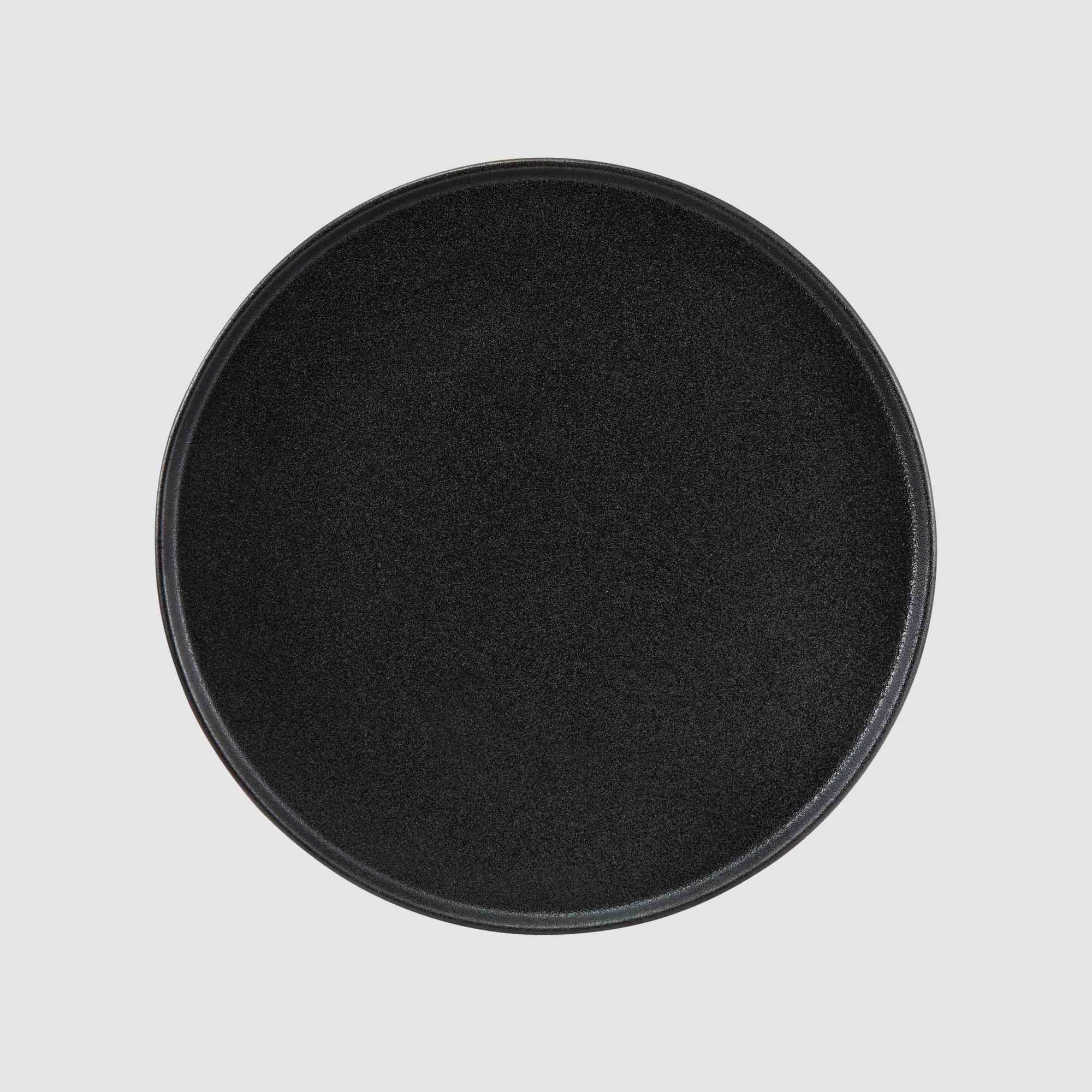 Maxwell & Williams Caviar High Rim Dinner Plate 28cm Black