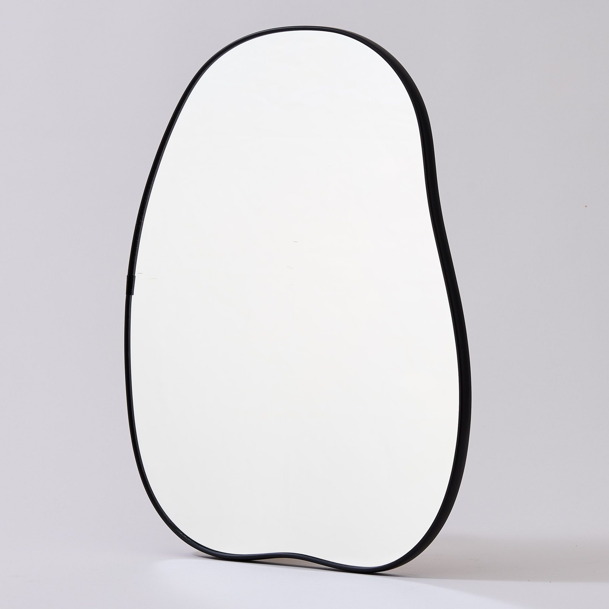 Shape Mirror in Black Frame 40x30cm