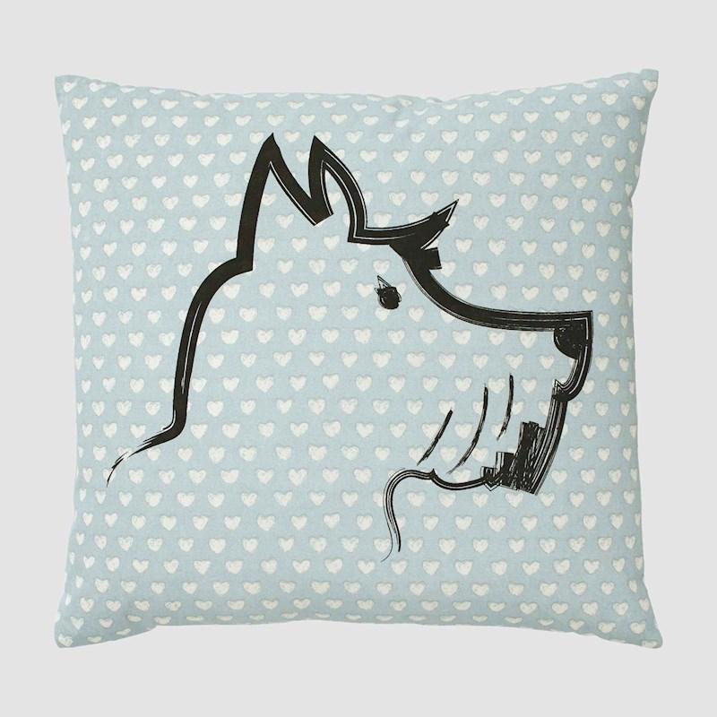 Ellen DeGeneres Scottie Cushion White Briscoes NZ