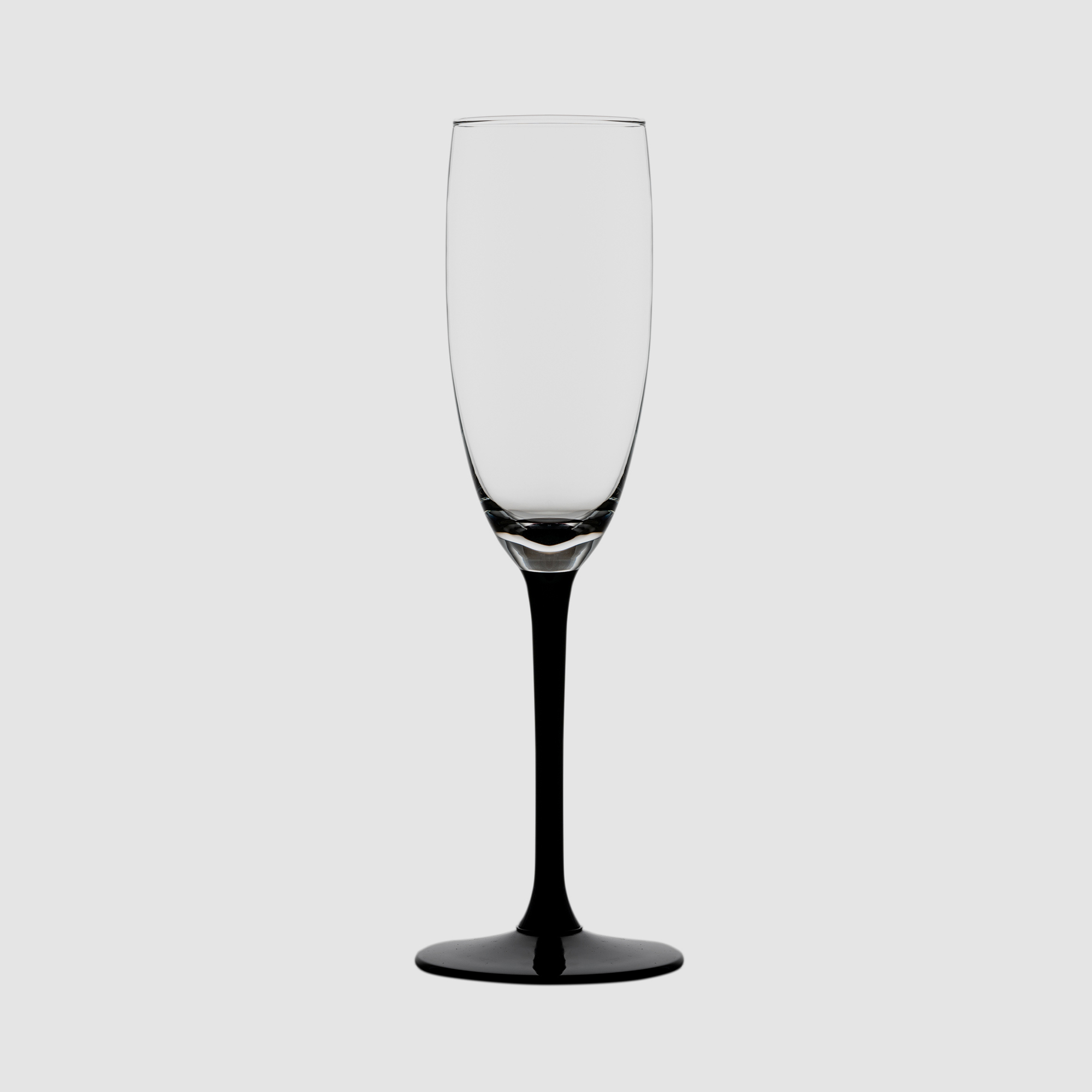 Royal Leerdam Ebony Champagne Flute 180ml Set 3
