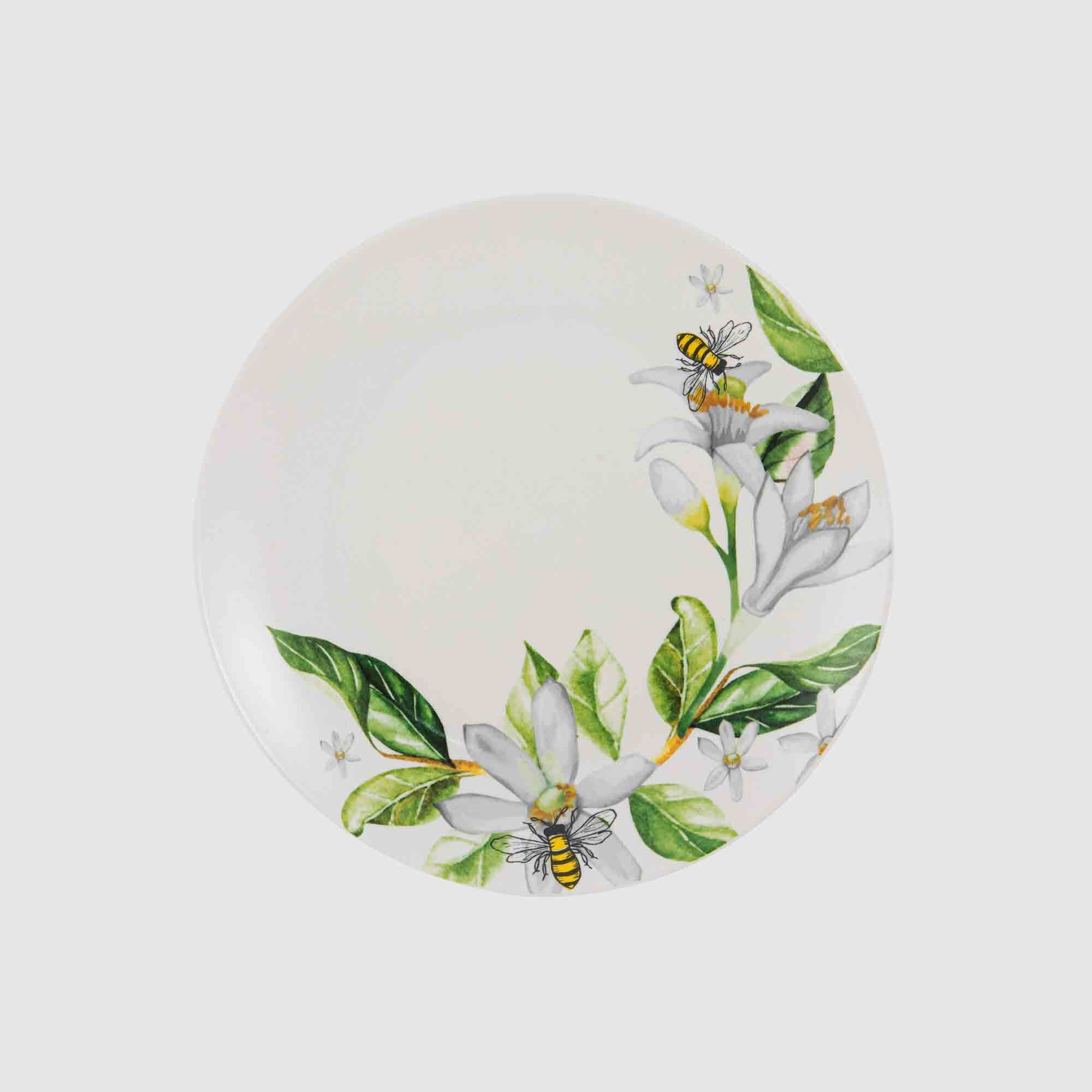 Just Home Manuka Floral Dinner Plate 27cm