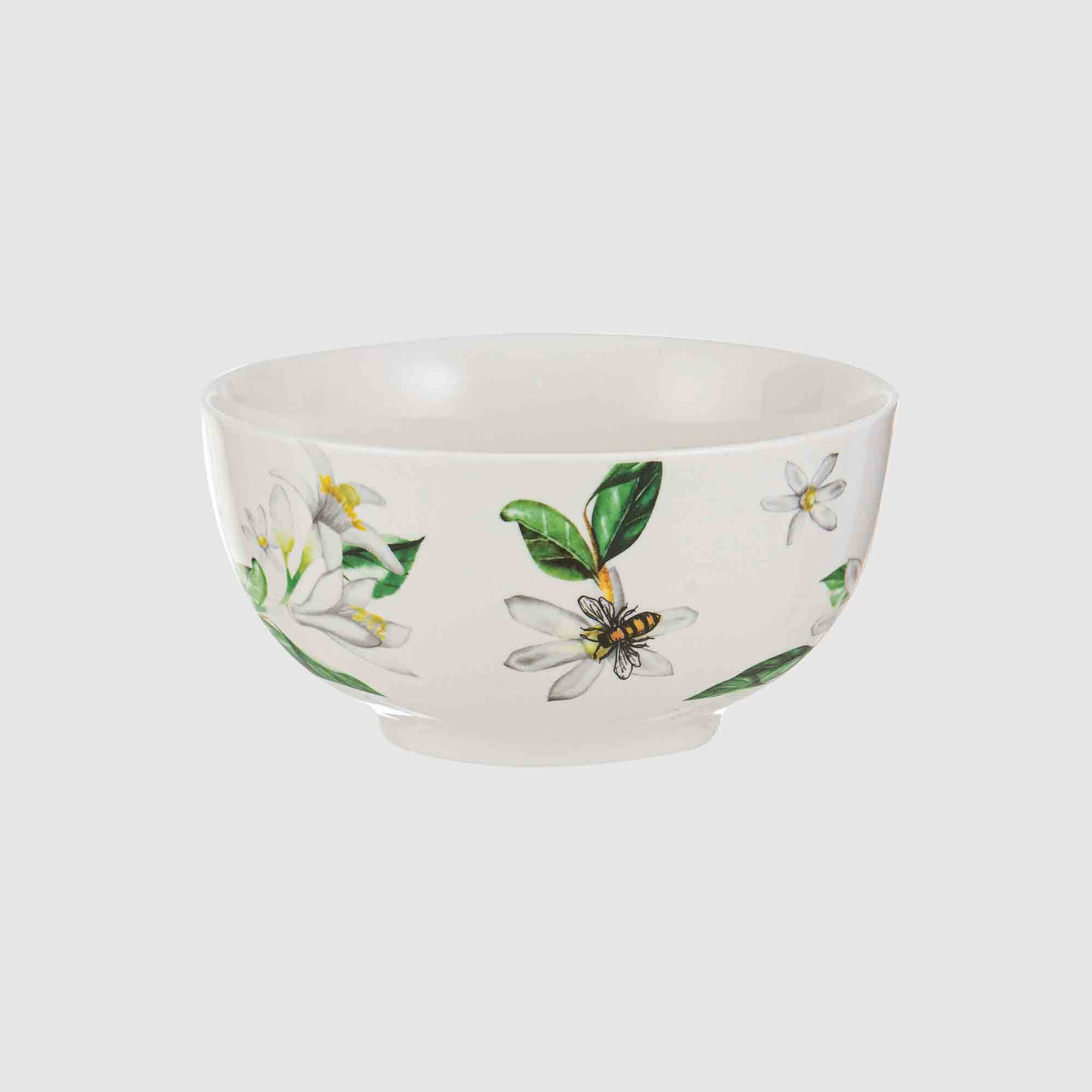 Just Home Manuka Floral Bowl 14cm