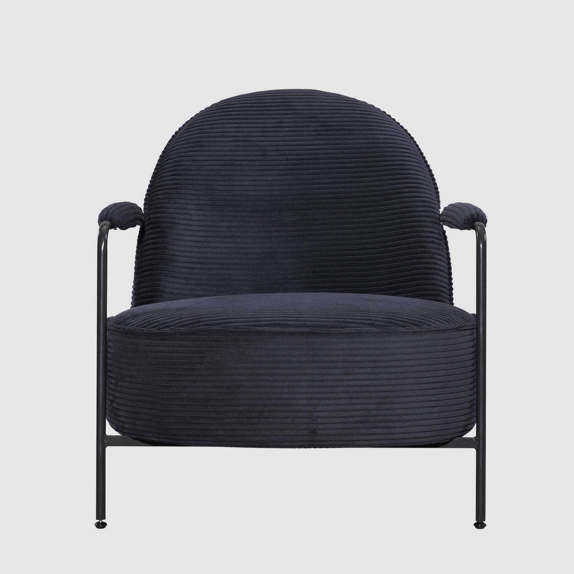 Urban Loft Lulu Lounge Chair Black