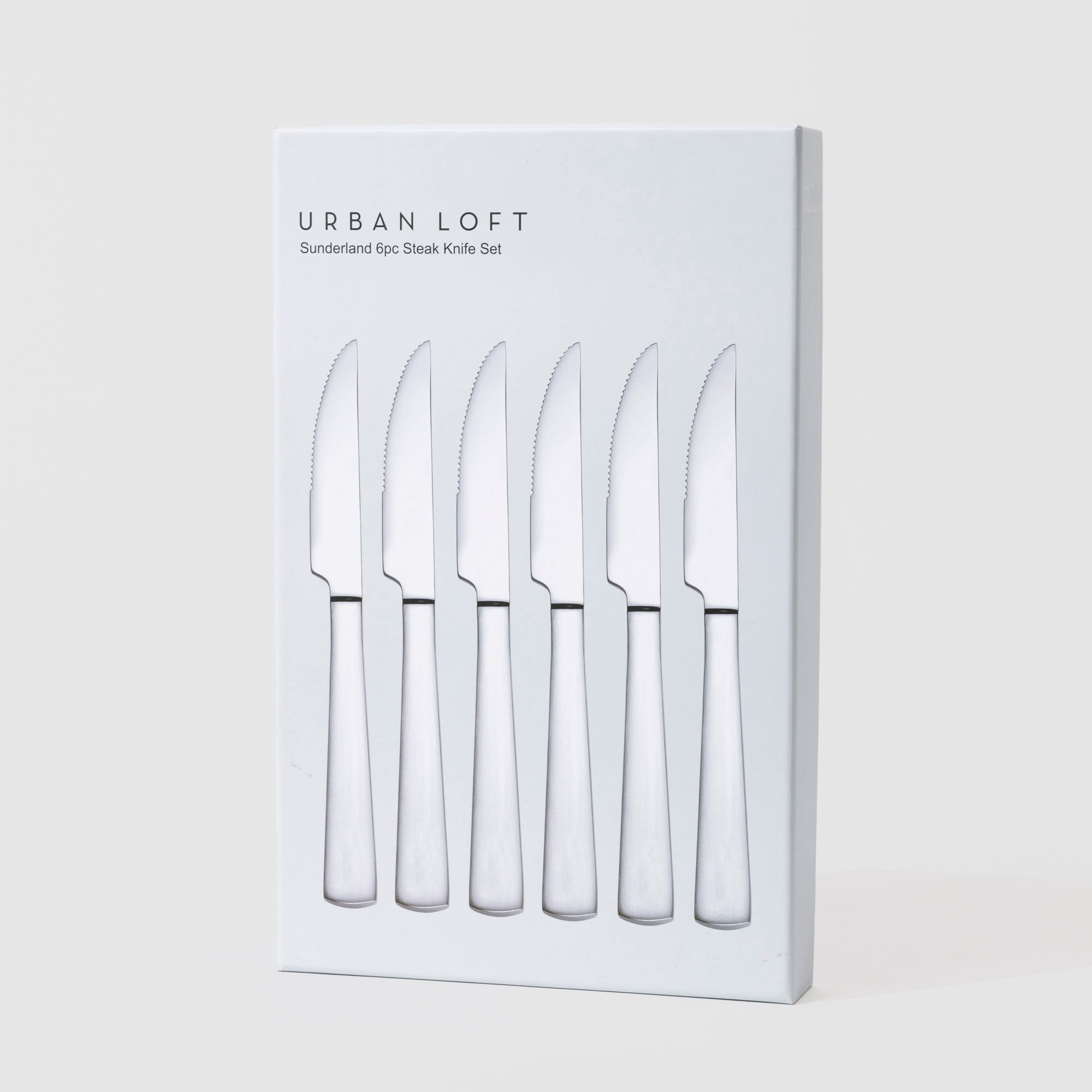 Urban Loft Sunderland Steak Knife Set 6 Piece