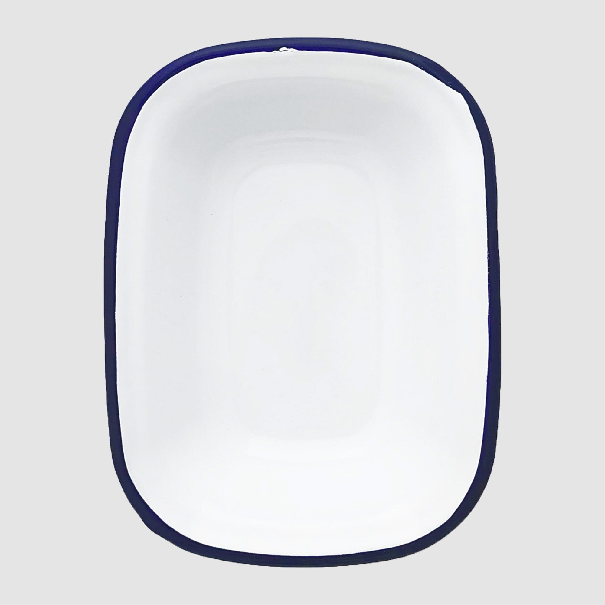 Kates Kitchen Enamel Loaf Pan White