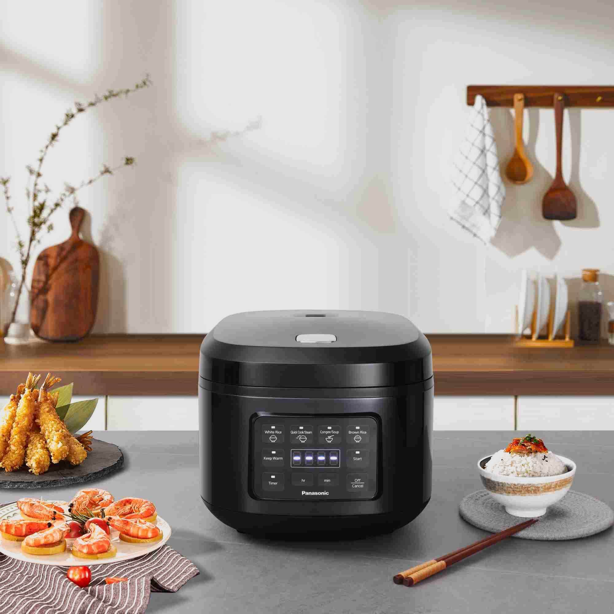 Panasonic Rice Cooker Black SR-DA182KST