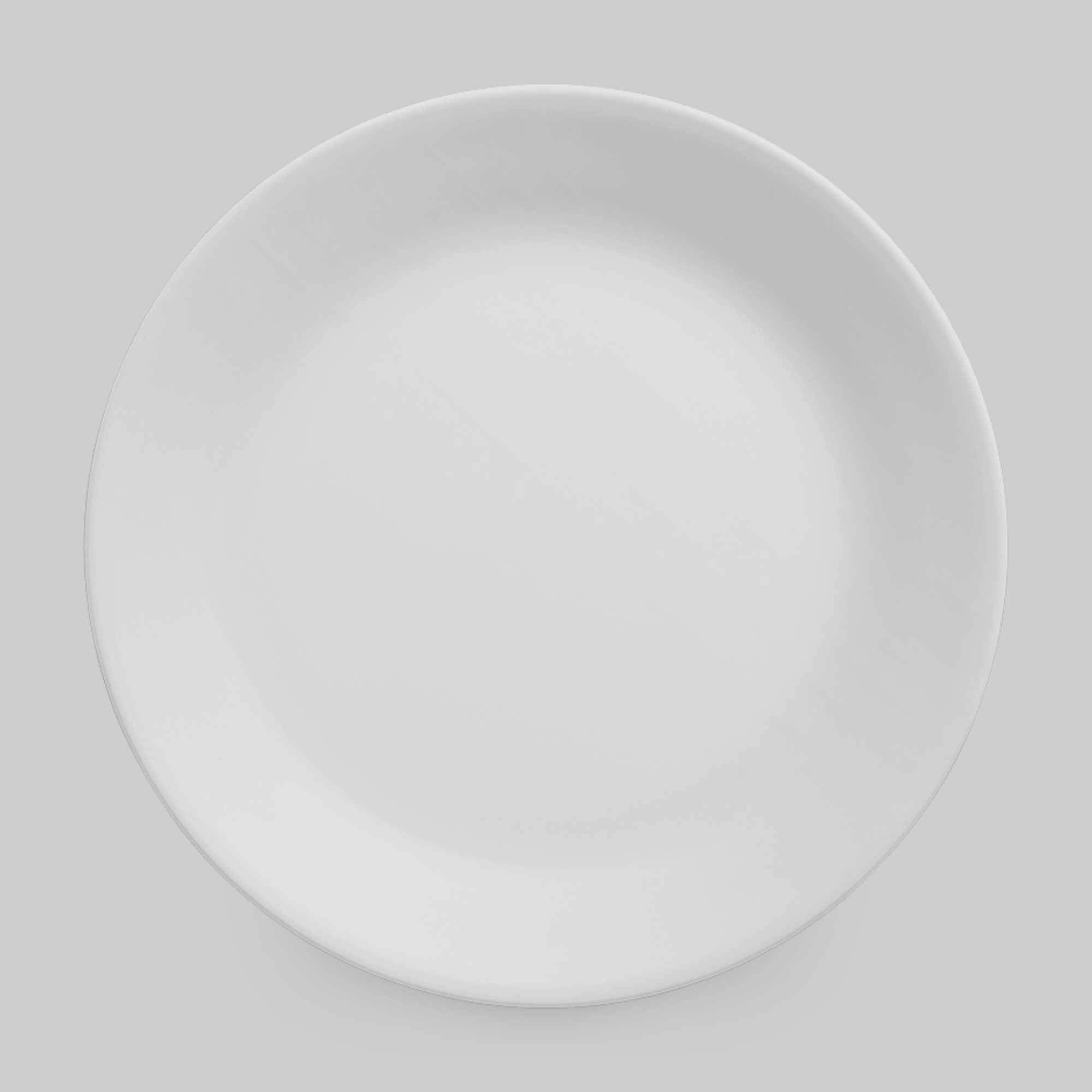 Corelle Vitrelle Plate 25cm White