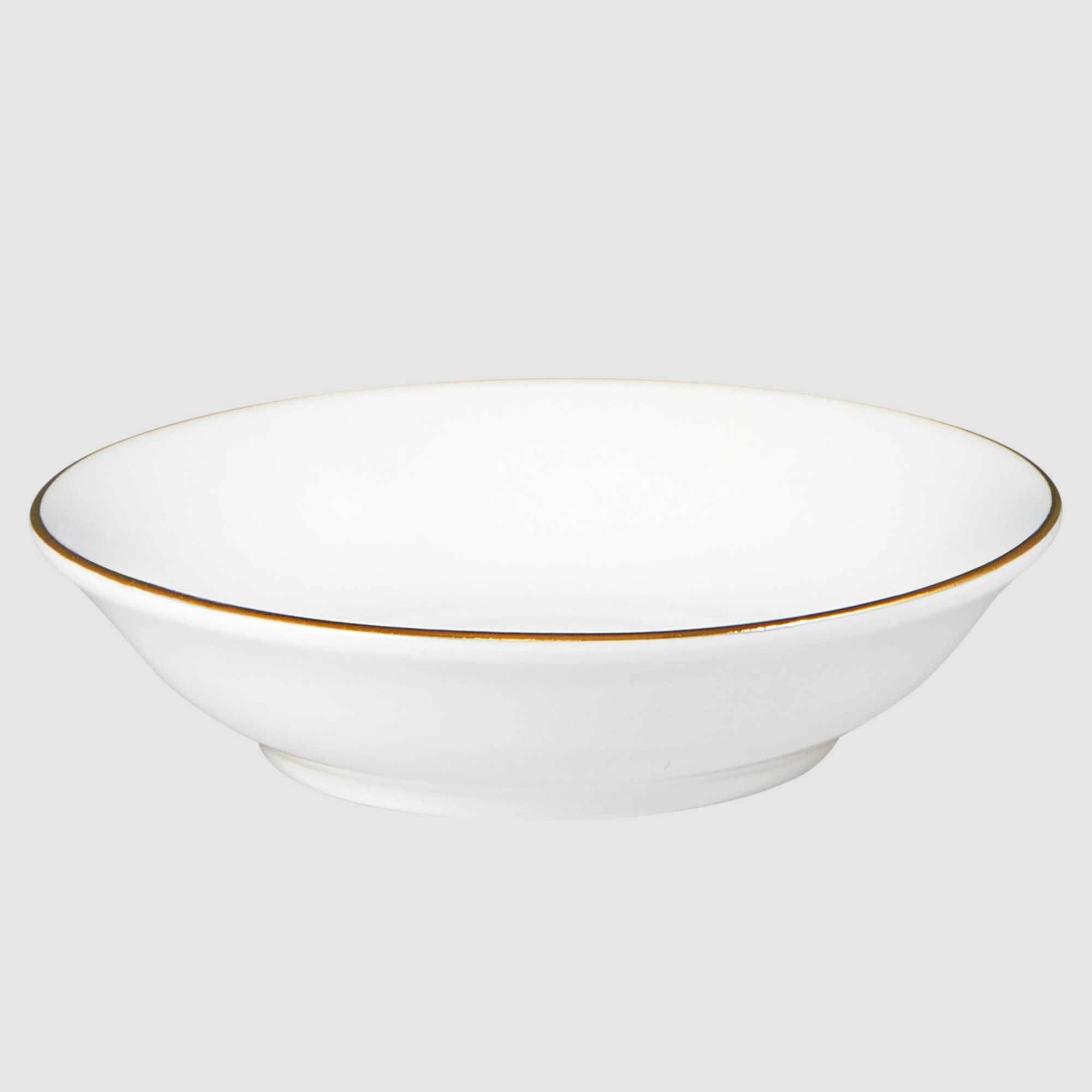 Maxwell & Williams White Gold Round Sauce Dish 9.5cm