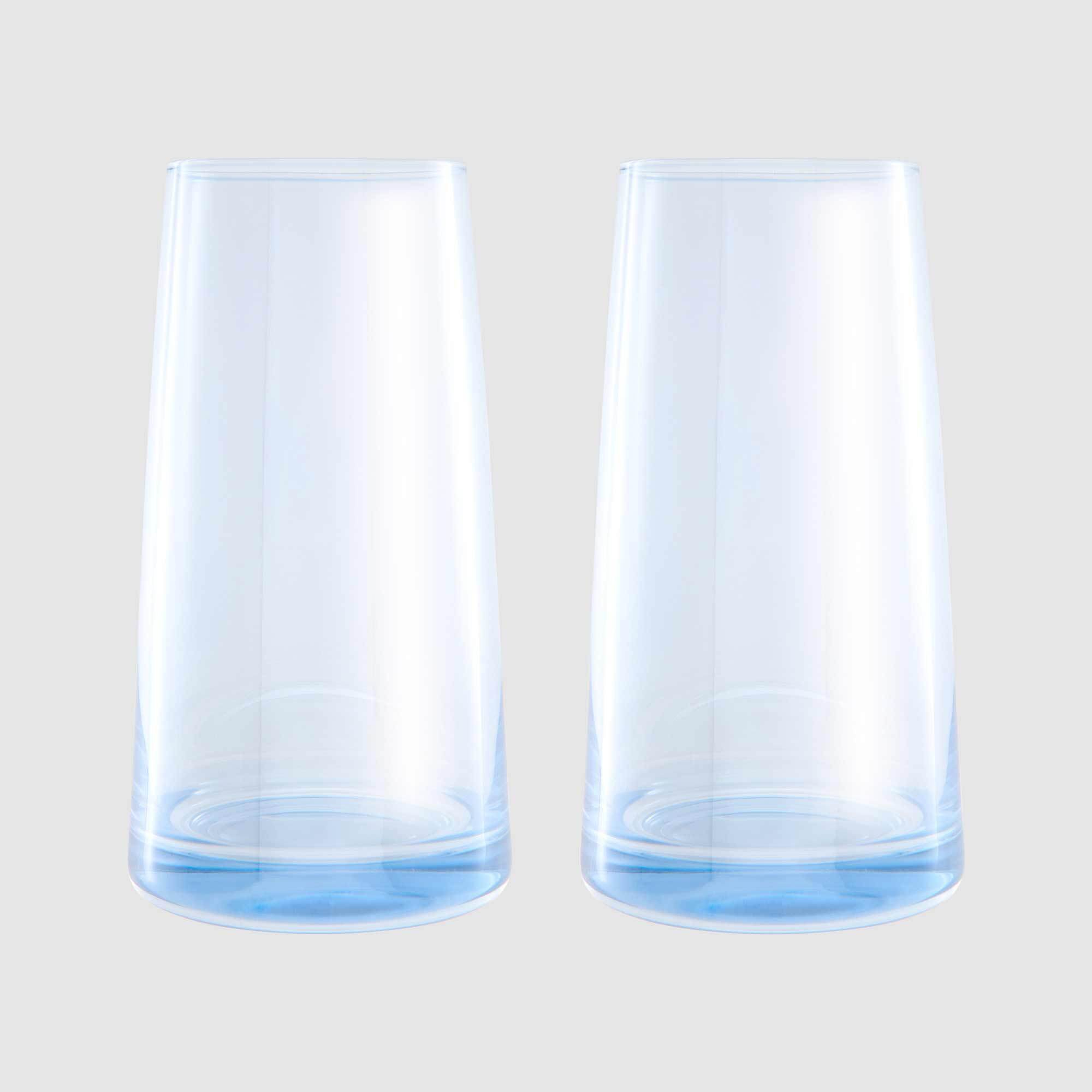 Maxwell & Williams Glamour HiBall Tumbler 480ml Blue Set 2