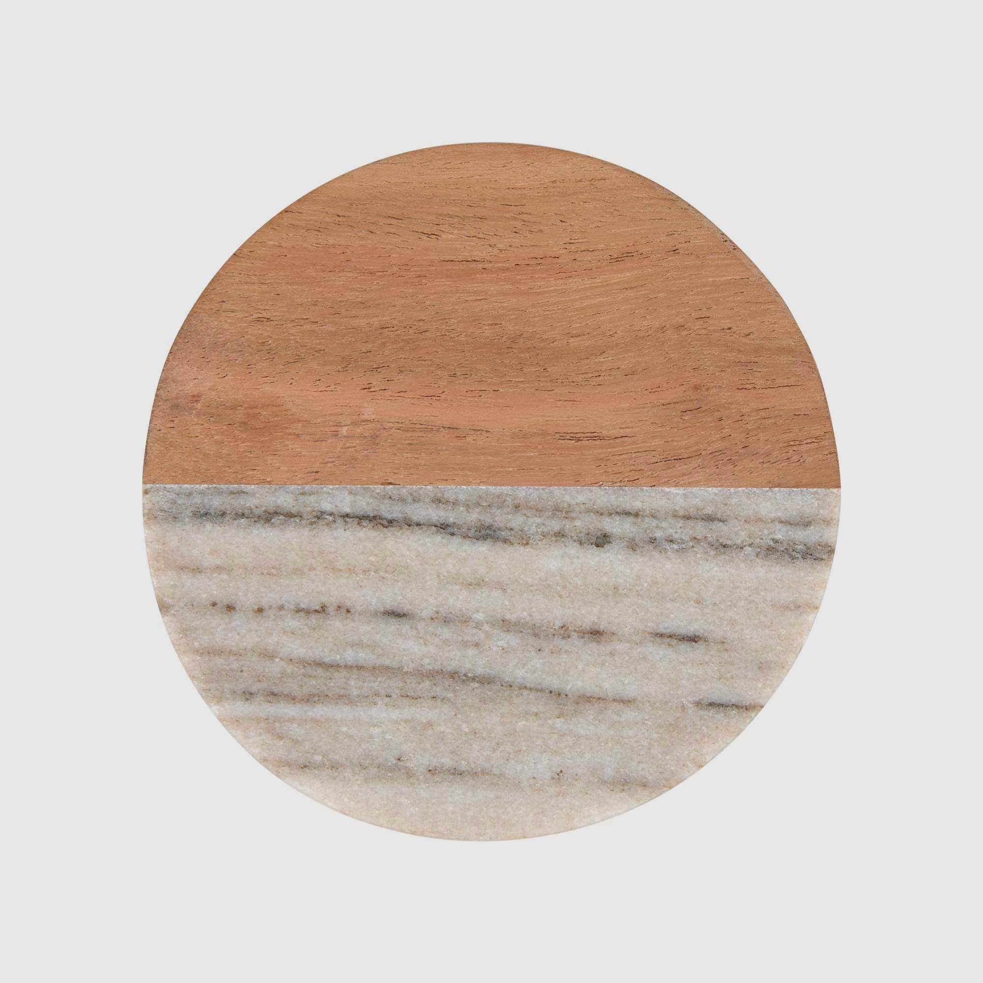 Maxwell & Williams Coaster Collective Acacia Coaster Beige