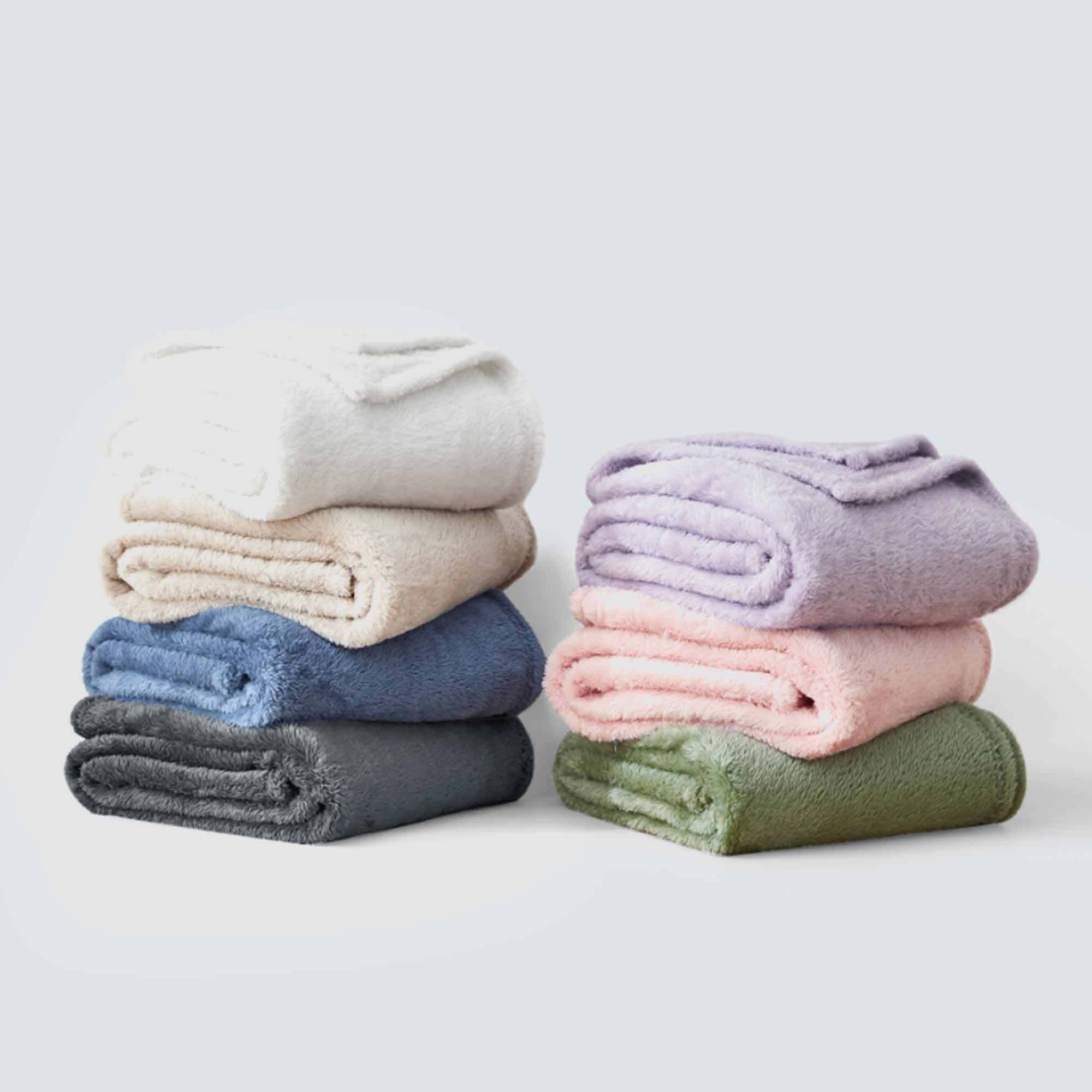 Gentle Dreams Teddy Fleece Throw