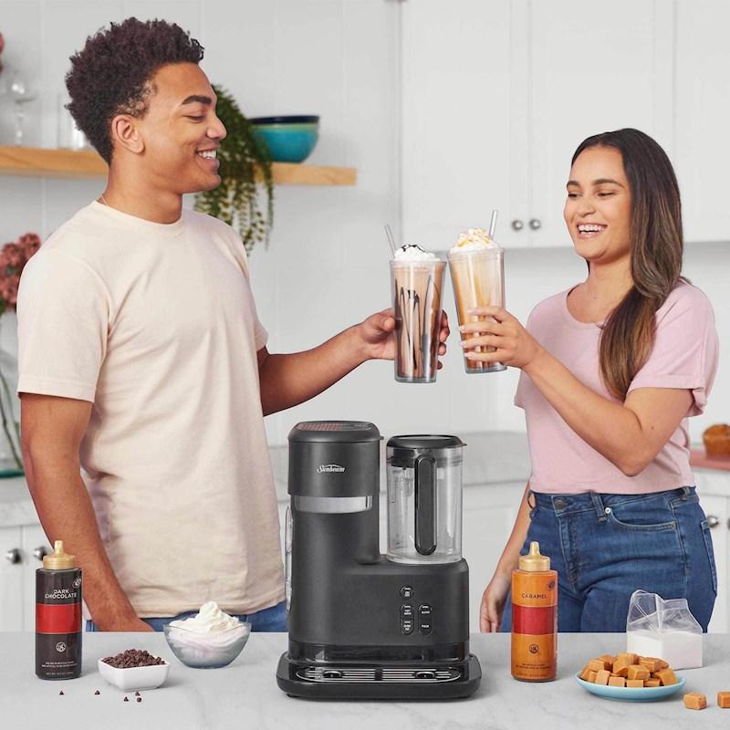 Sunbeam Hot Iced Coffee Frappe Machine SDP2000BK Briscoes NZ