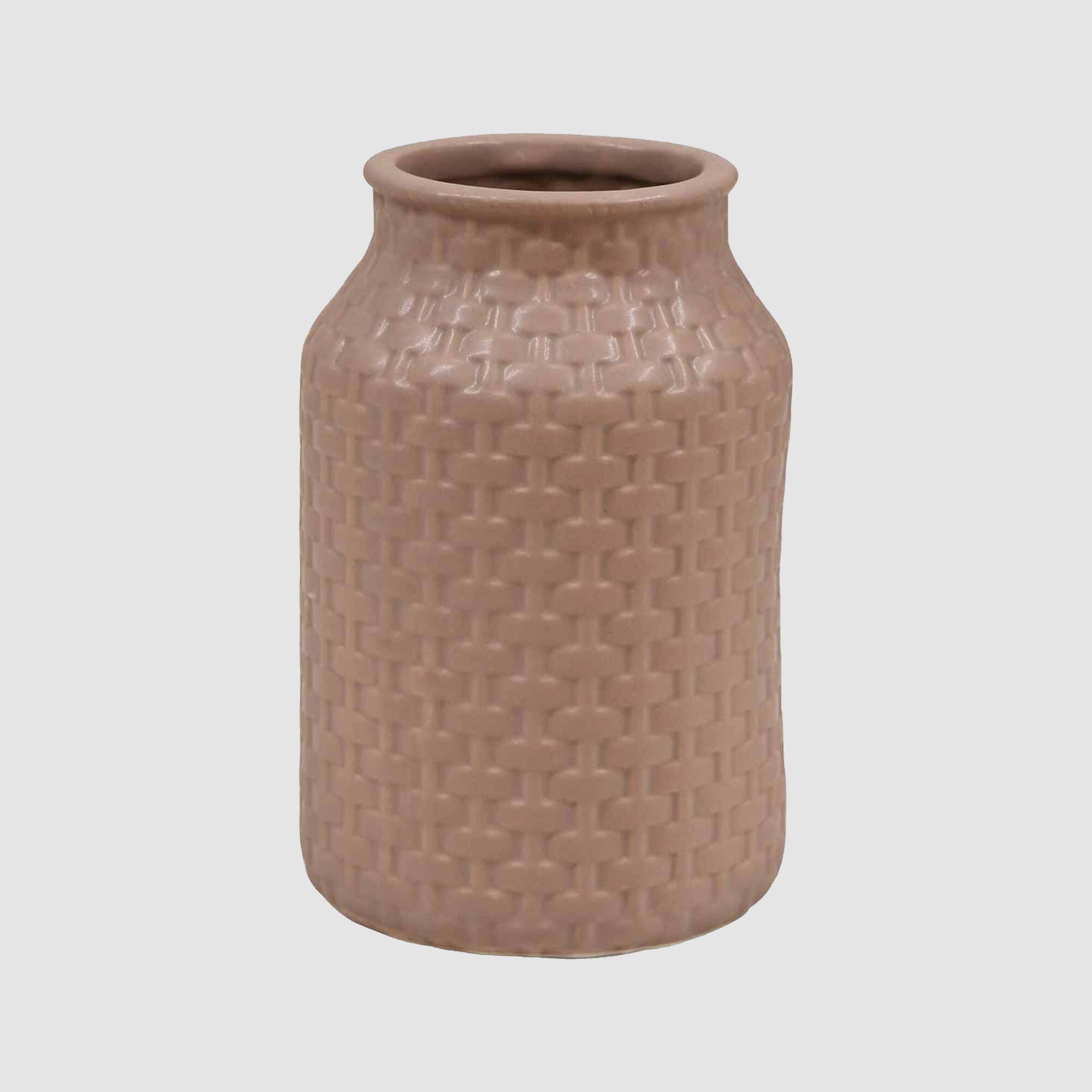 Urban Loft Basque Vase Mahogany Rose Short