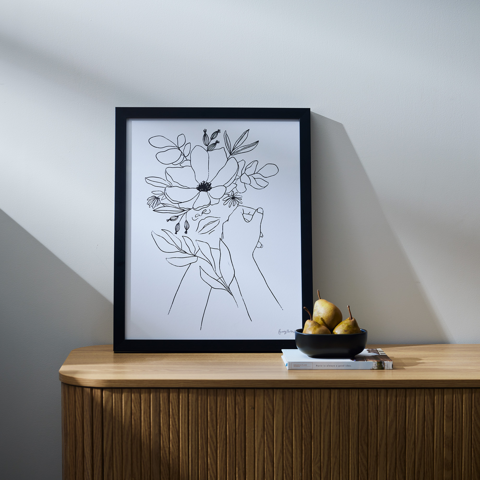 Urban Loft Dreaming Of Florals Wall Art