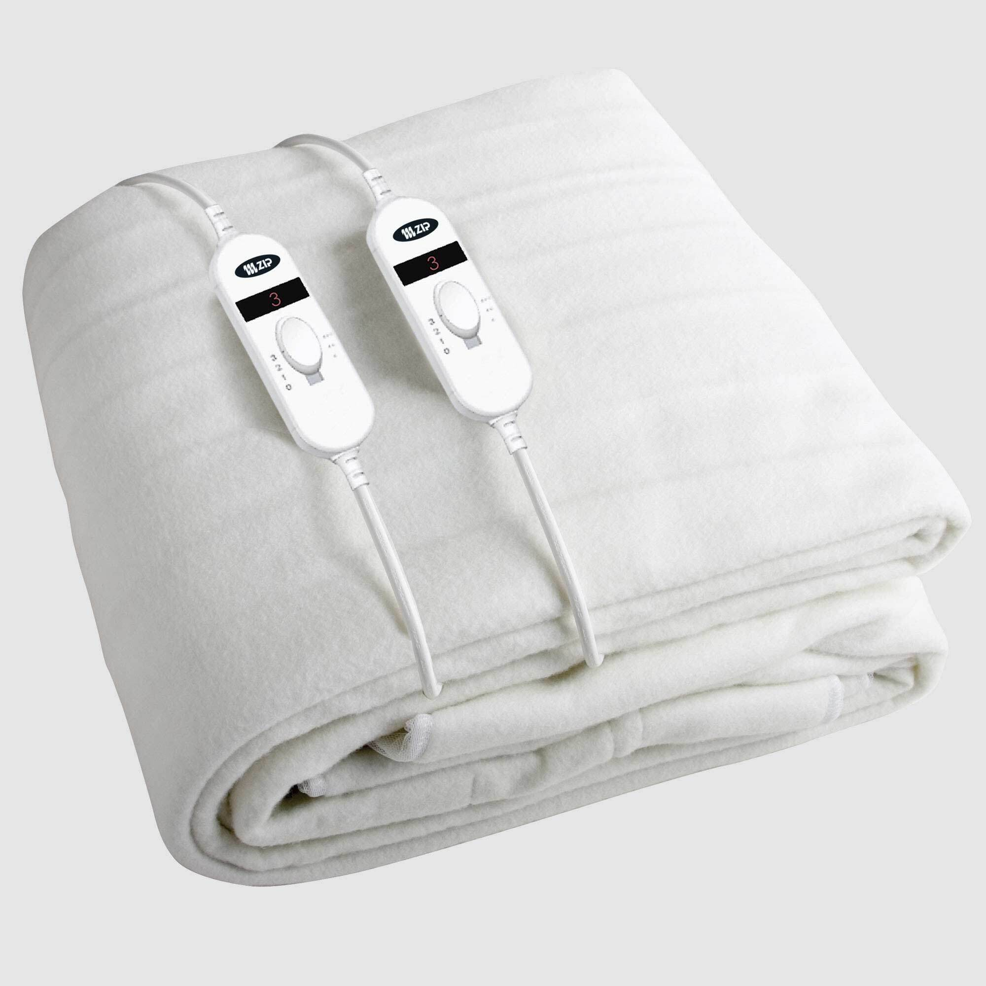 Zip Standard Fitted Electric Blanket