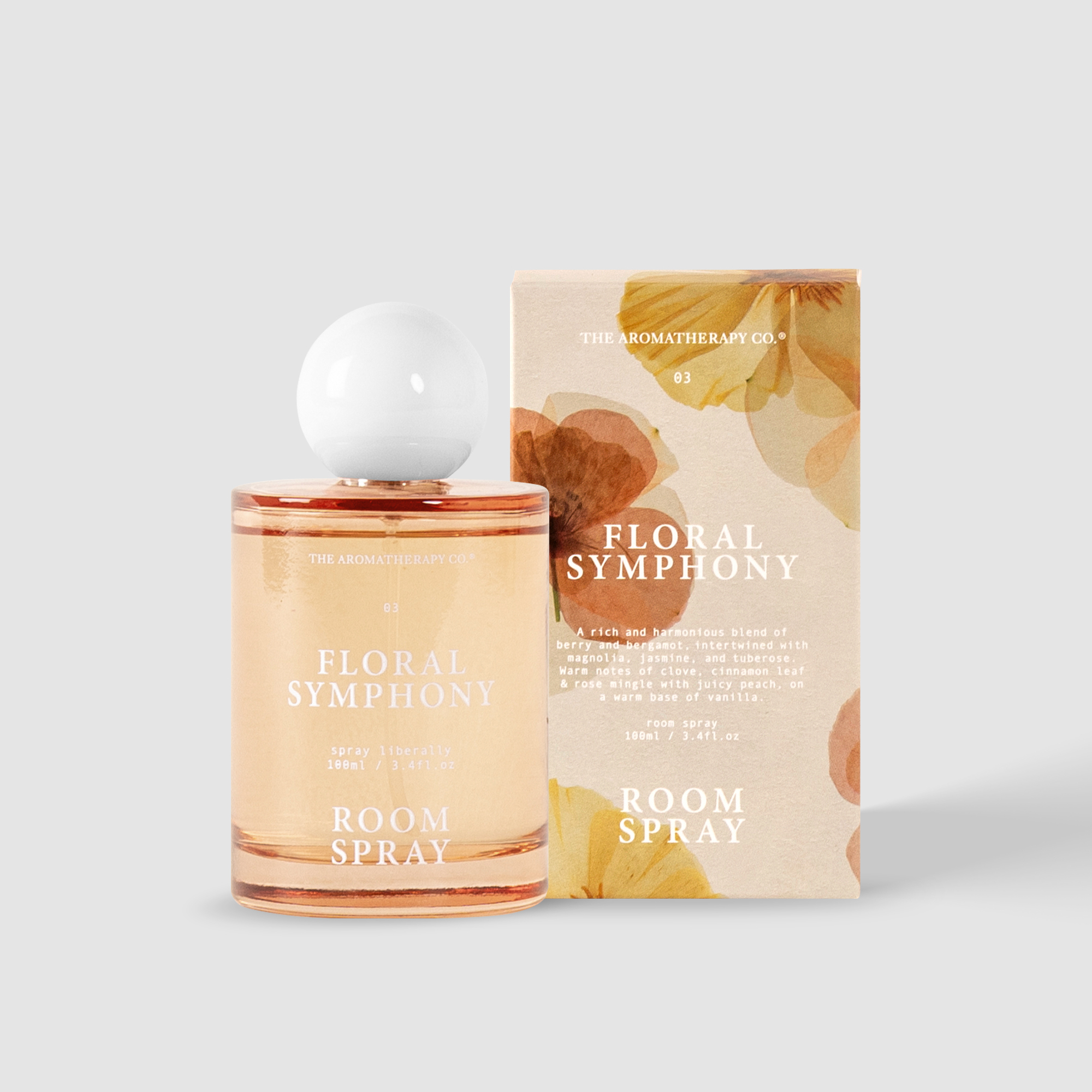 The Aromatherapy Co Pressed Petals Room Spray Floral Symphony 100ml