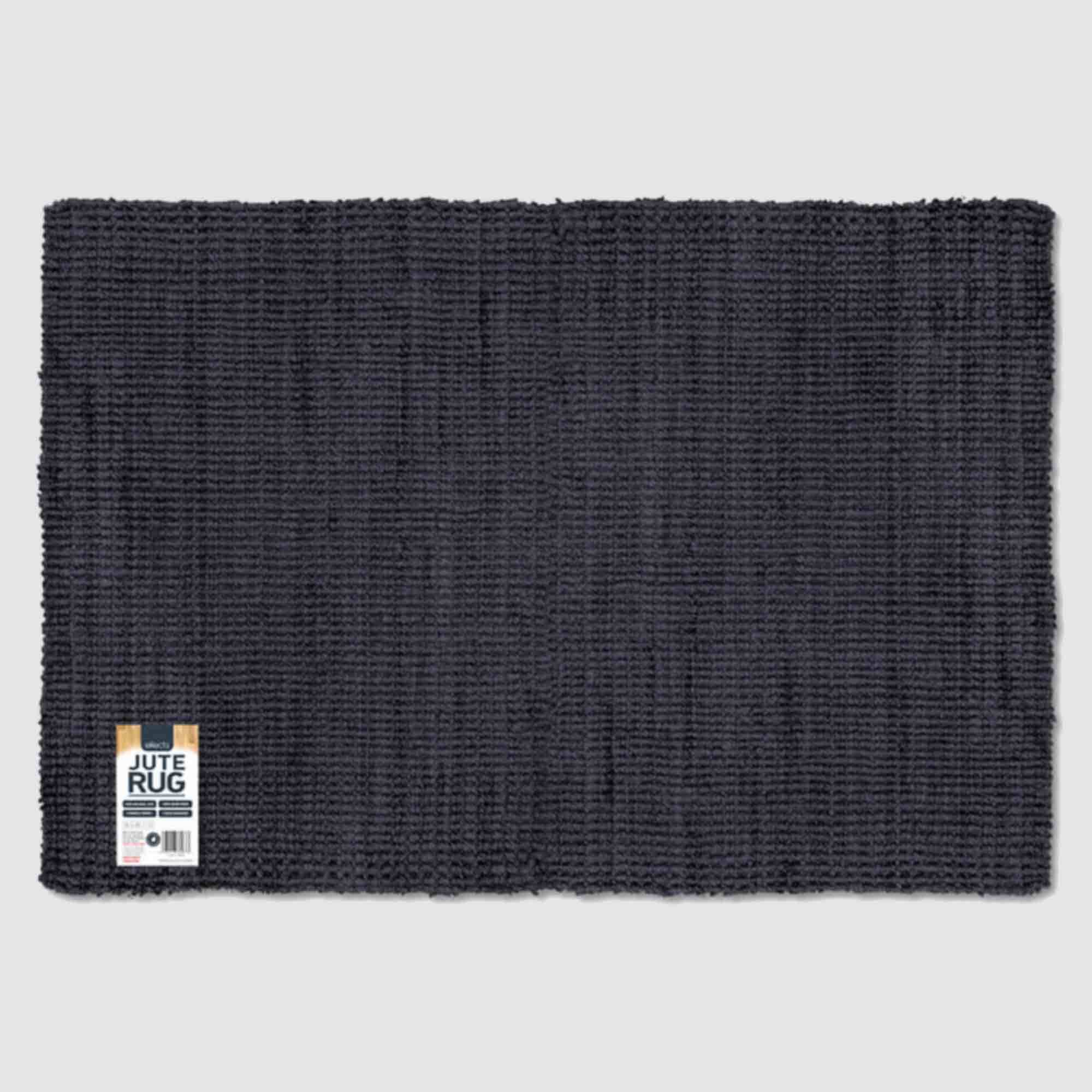 Effects Charcoal Jute Rug
