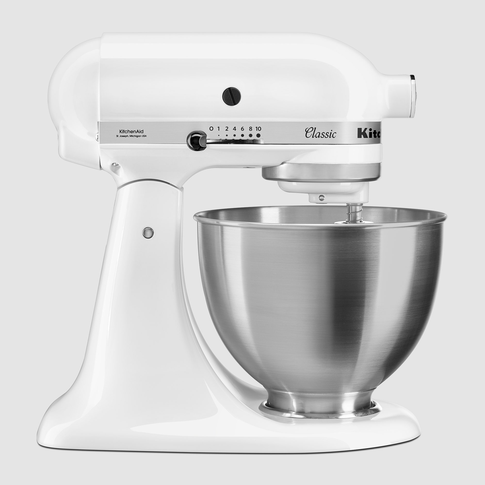 KitchenAid Classic Mixer White 5KSM45AWH | Briscoes