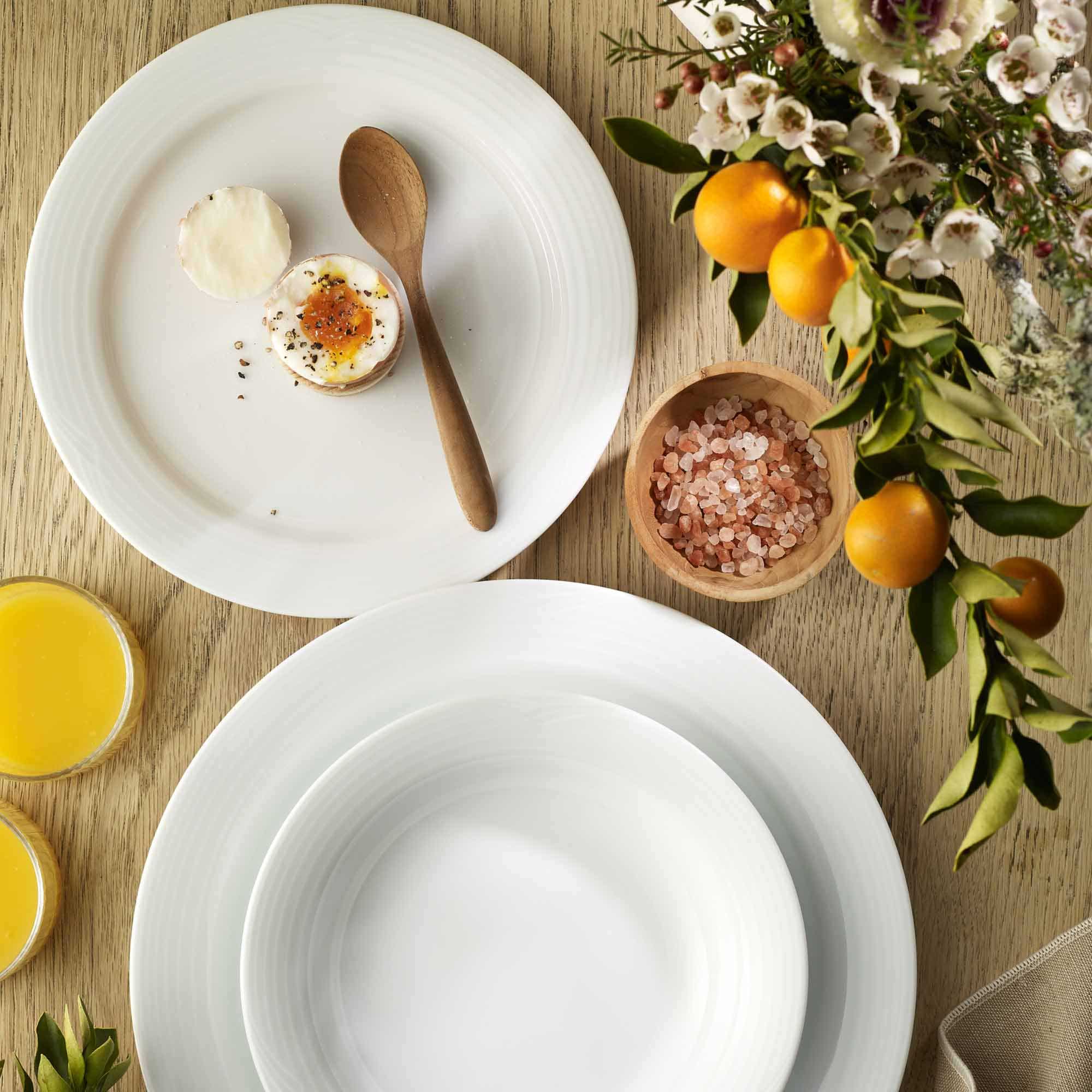 Noritake Arctic White Fine Porcelain Dinner Set 12 Piece | Briscoes