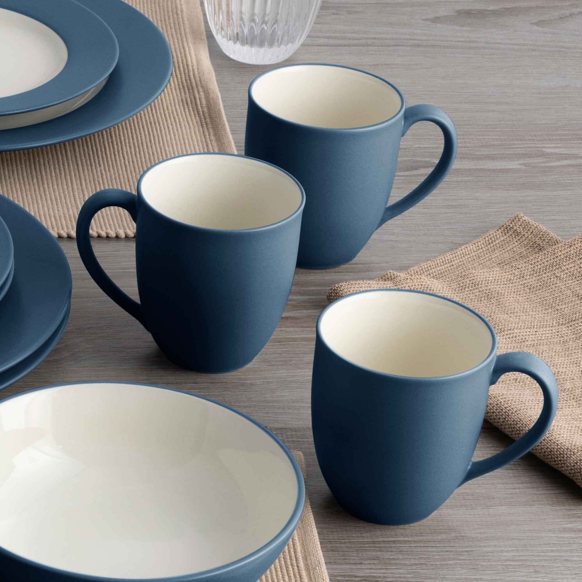 Noritake Colorwave Blue Coffee Mug 350ml | Briscoes