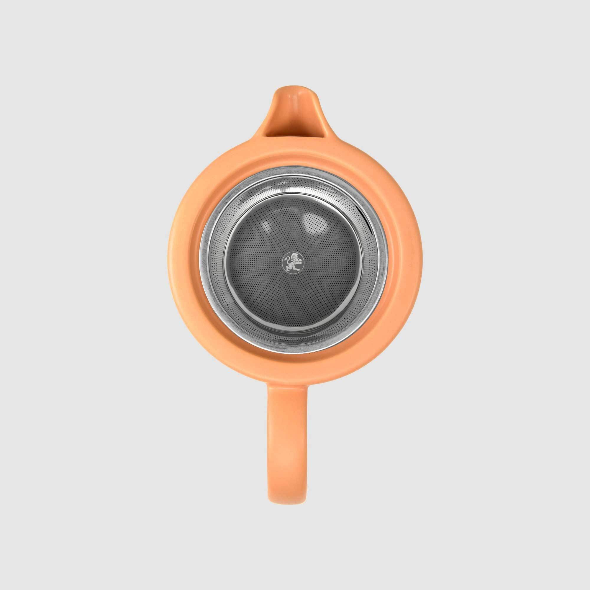 Maxwell & Williams Cafe Life Tea for One With Infuser Apricot