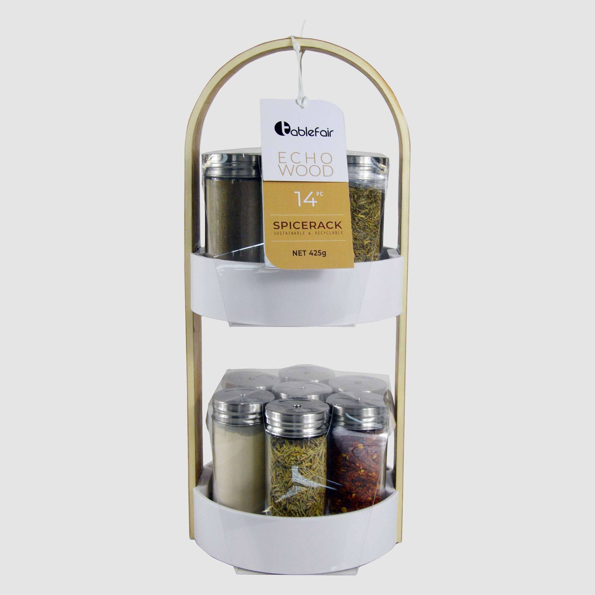 Tablefair Lisa Spice Rack 14 Piece 425g | Briscoes