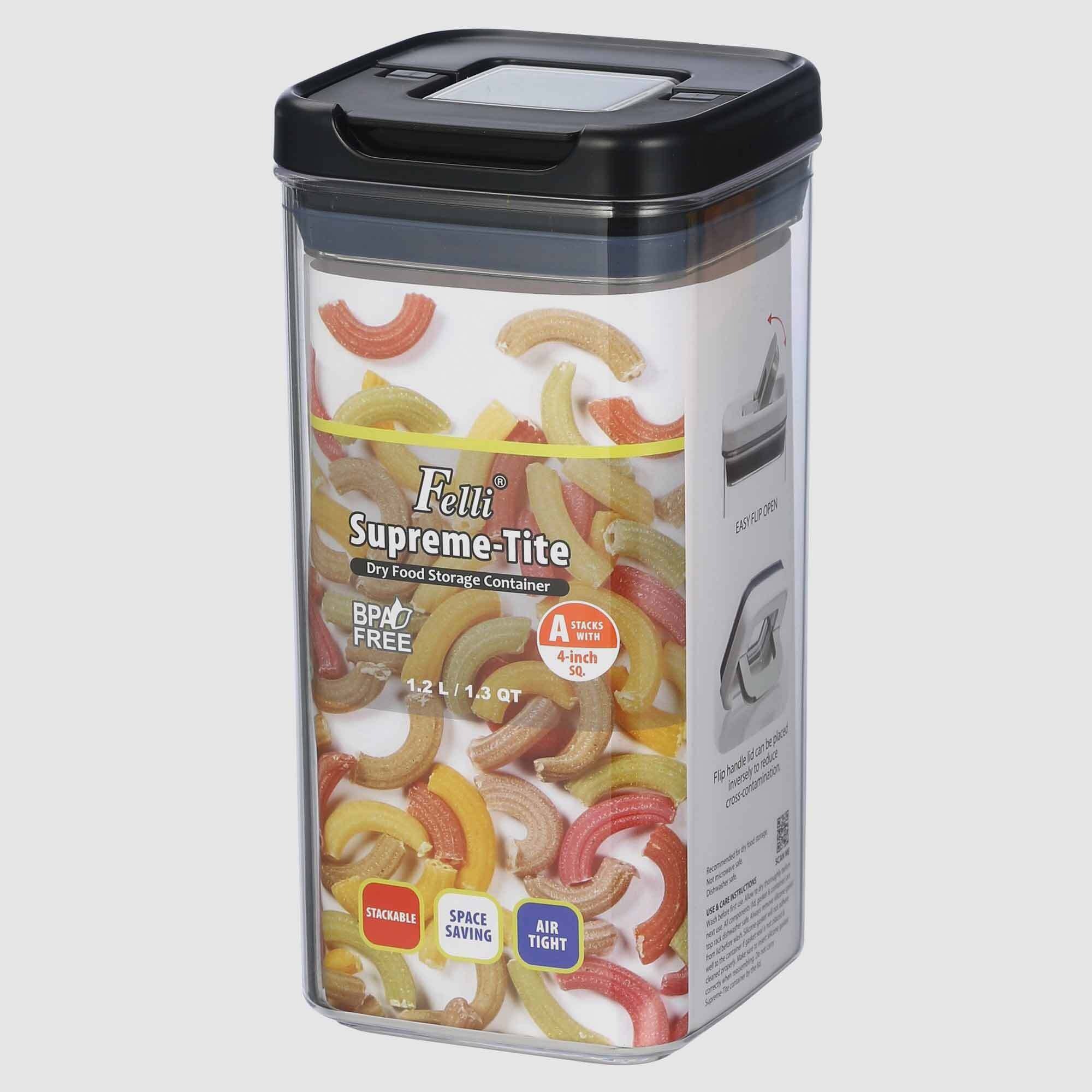 LTW Felli Food Storage Container Square 1.2L | Briscoes