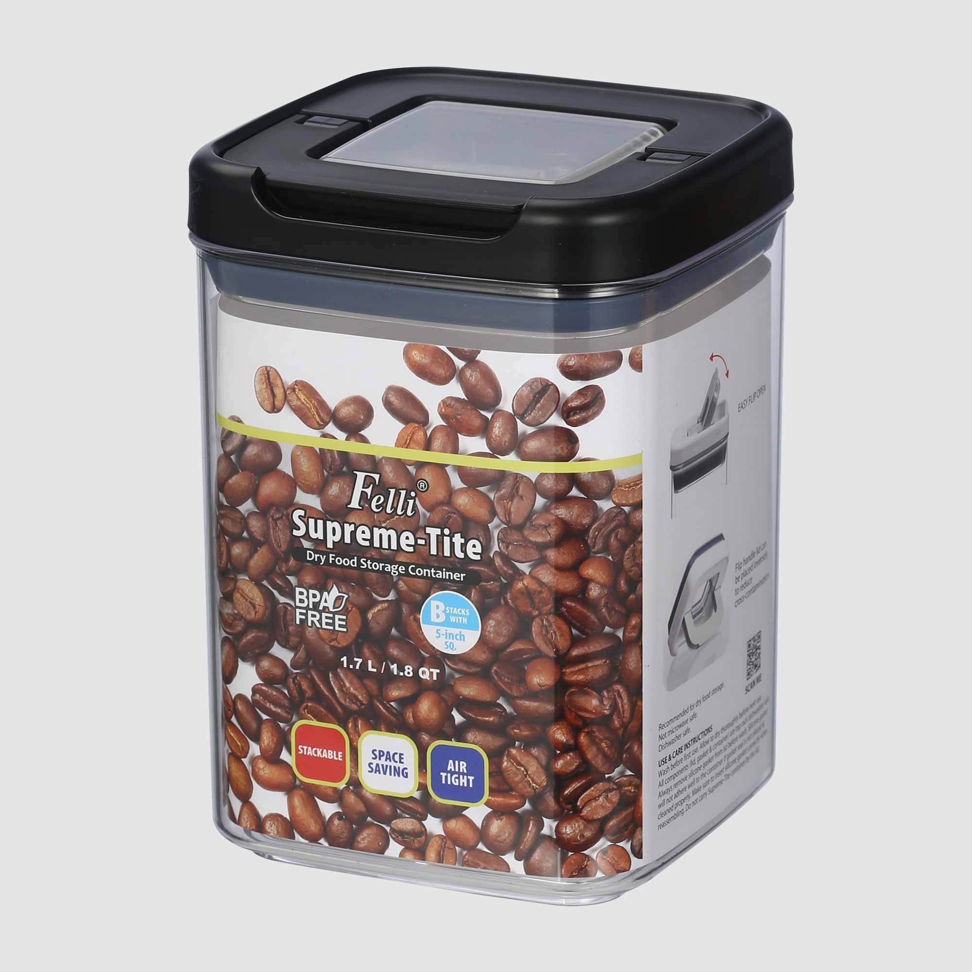 LTW Felli Food Storage Container Square 1.7L | Briscoes