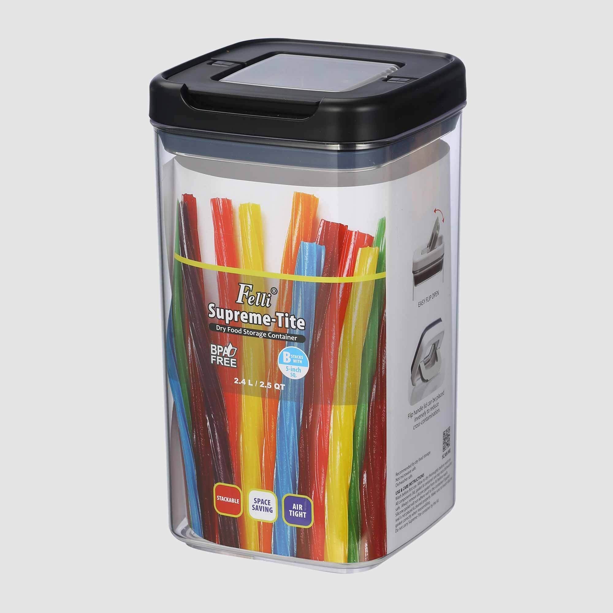 LTW Felli Food Storage Container Square 2.4L | Briscoes